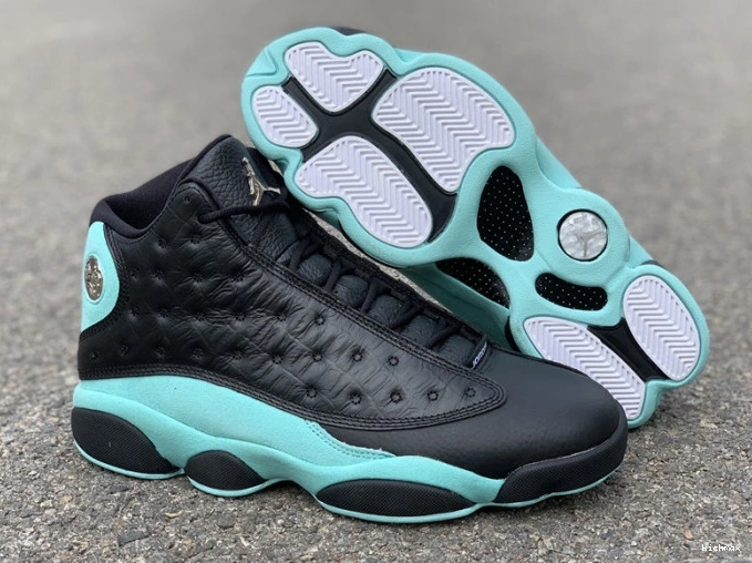 Rep Black Air Island Green Jordan 13 Retro 414571-030 0717